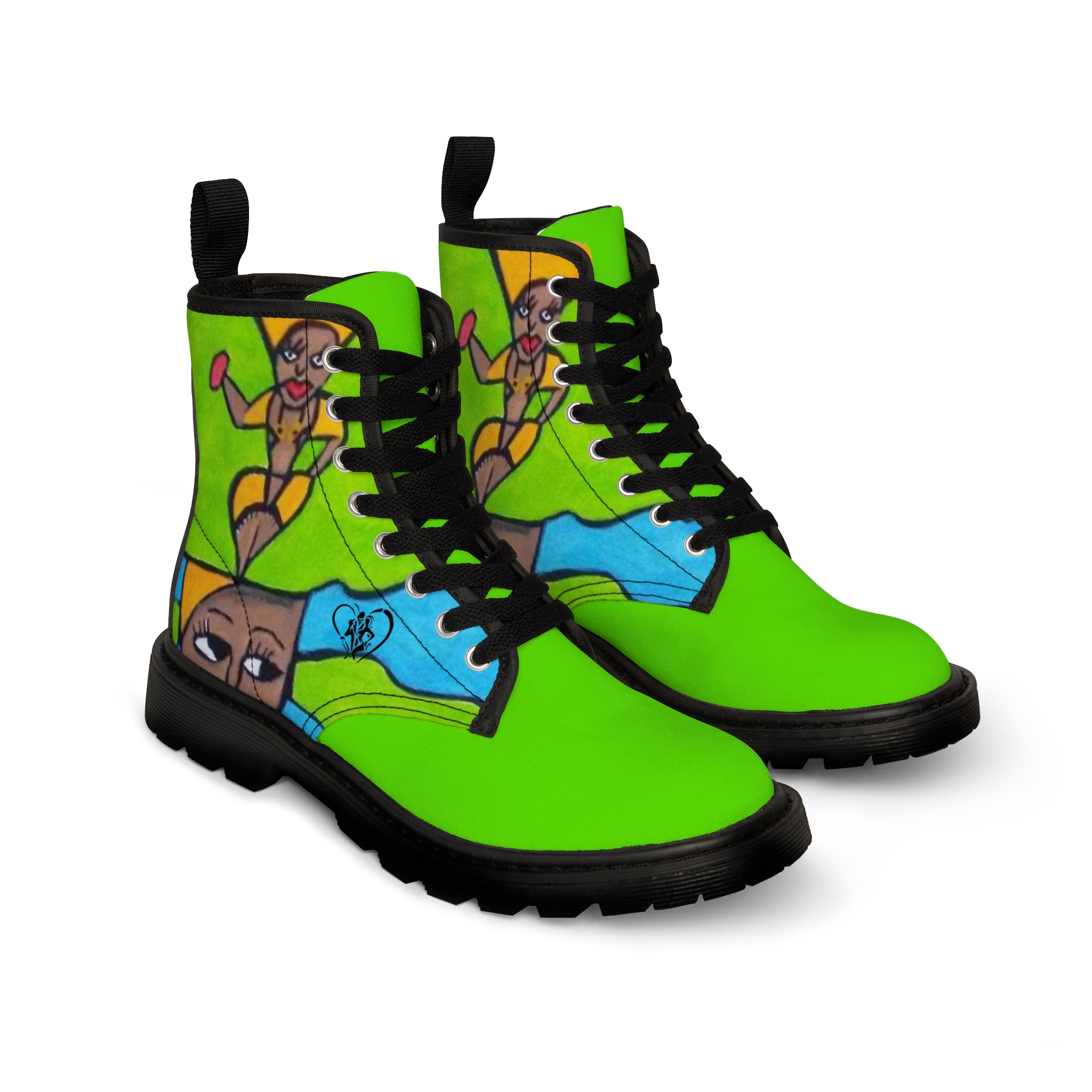 Women's Canvas HIP HOP ART Boots