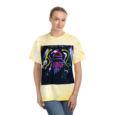 Tie-Dye HIP HOP ART Tee, Cyclone