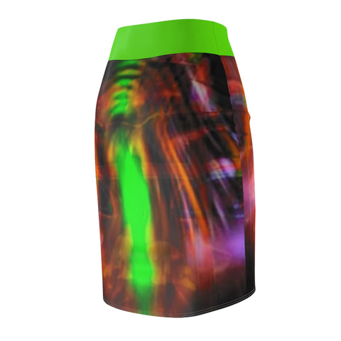 Women's  HIP HOP ART Pencil Skirt (AOP)