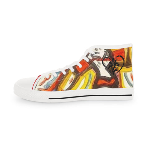 Men's High Top  HIP HOP ART Sneakers