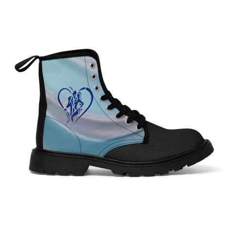 Women's HIP HOP ART Canvas Boots