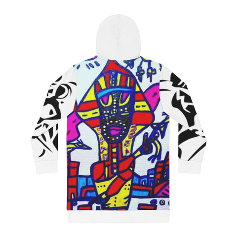 Women's HIP HOP ART Hoodie Dress (AOP)