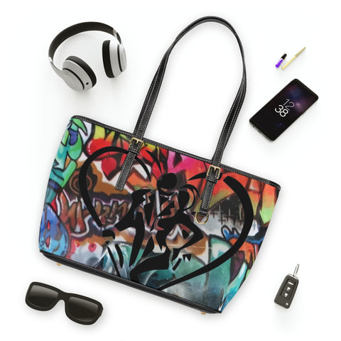 PU Leather  HIP HOP ART  Shoulder Bag