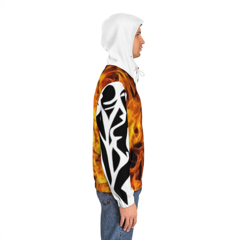 Men's Full-Zip HIP HOP ART Hoodie (AOP)