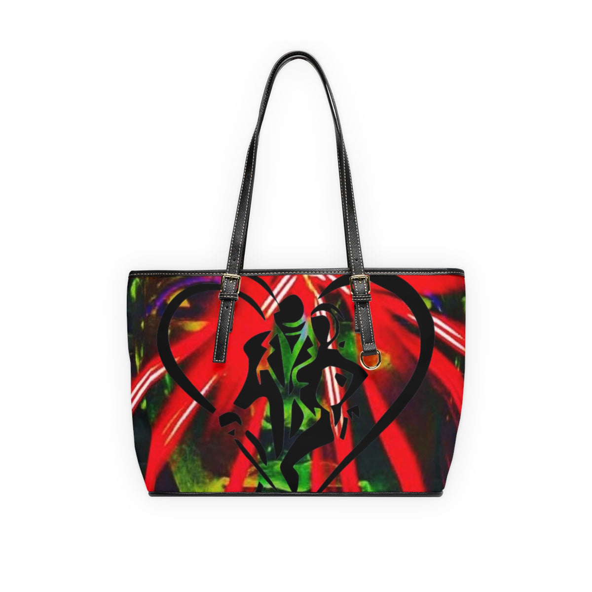 PU Leather HIP HOP ART  Shoulder Bag