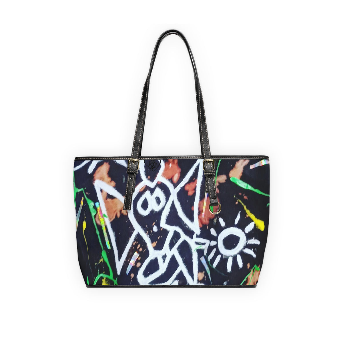 PU Leather  HIP HOP ART Shoulder Bag