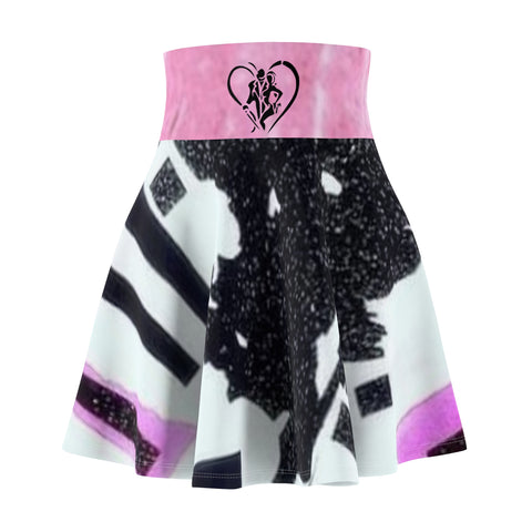 Women's  HIP HOP ART  Skater Skirt (AOP)