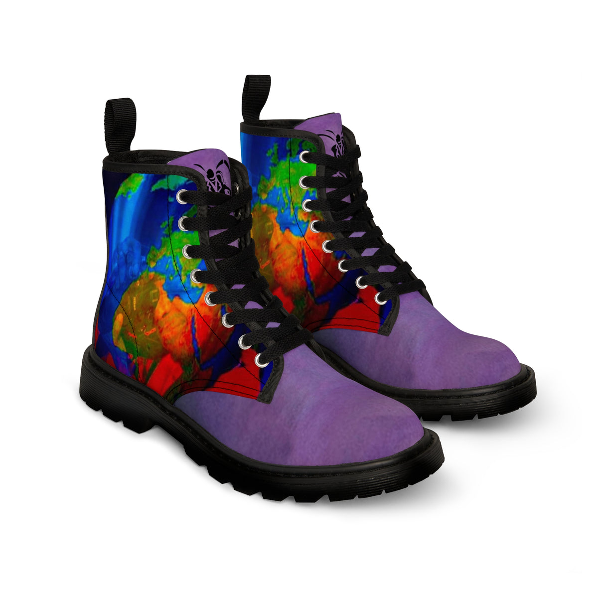 Men's Canvas  HIP HOP ART Boots