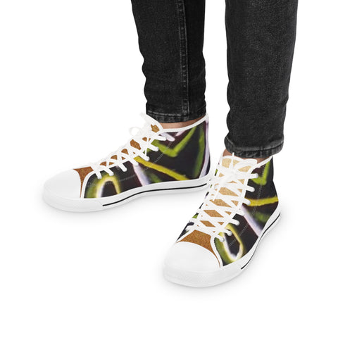 Men's High Top   HIP HOP ART Sneakers