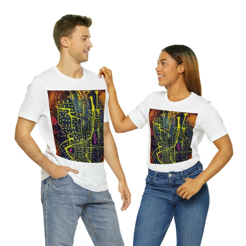 HIP HOP ART  Unisex Jersey Short Sleeve Tee