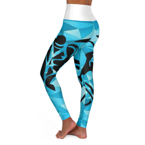 High Waisted HIP HOP ART Yoga Leggings (AOP)