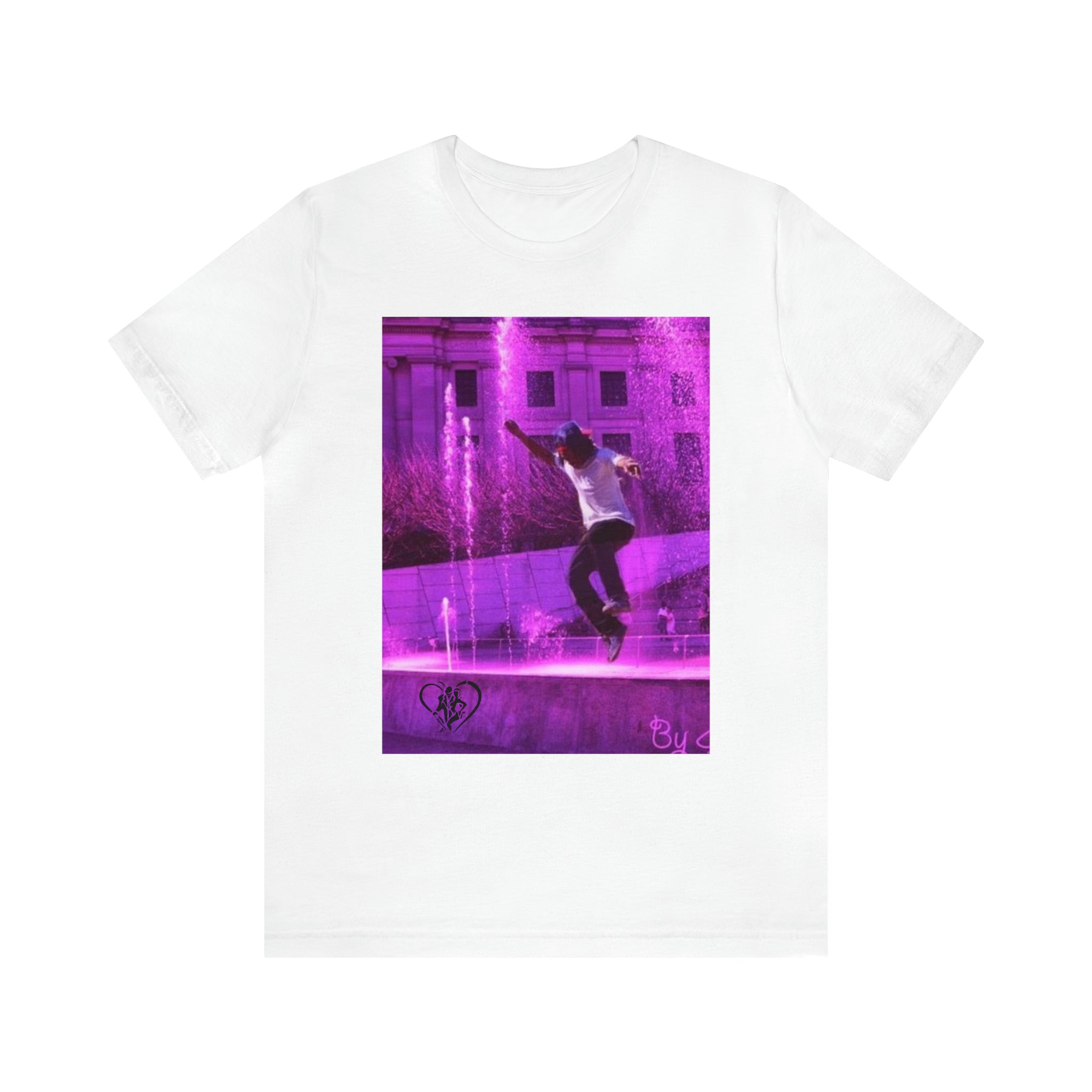 Unisex Hip Hop Art Jersey Short Sleeve Tee