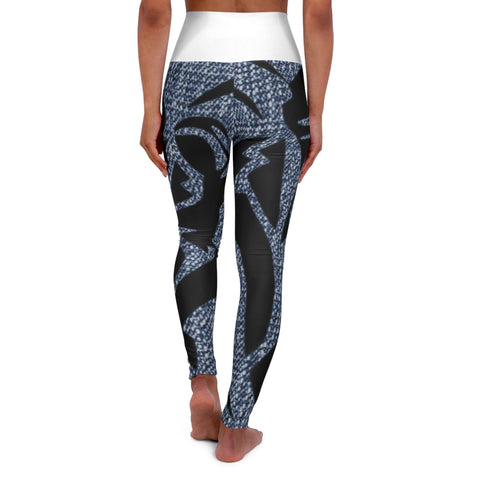 High Waisted  HIP HOP ART Yoga Leggings (AOP)