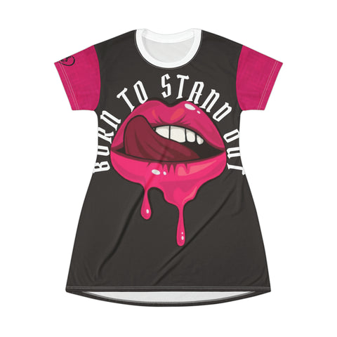 HIP HOP ART T-Shirt Dress (AOP)