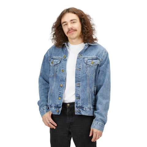 Men's HIP HOP ART Denim Jacket