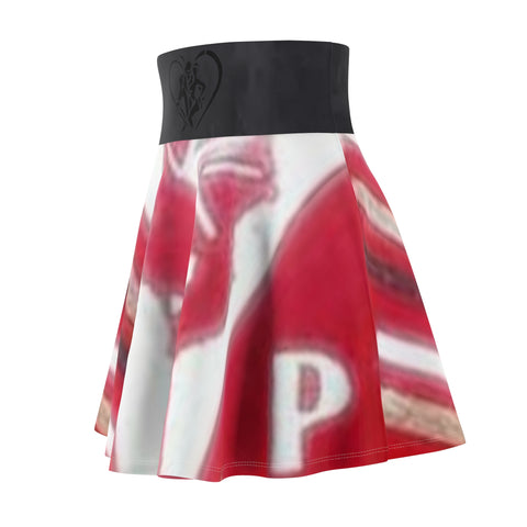 Women's  HIP HOP ART Skater Skirt (AOP)