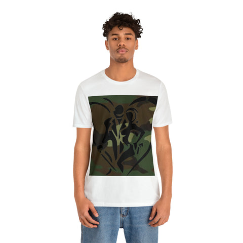 Unisex HIP HOP ART Jersey Short Sleeve Tee