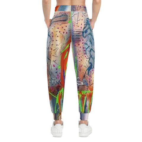 HIP HOP ART Athletic Joggers (AOP)