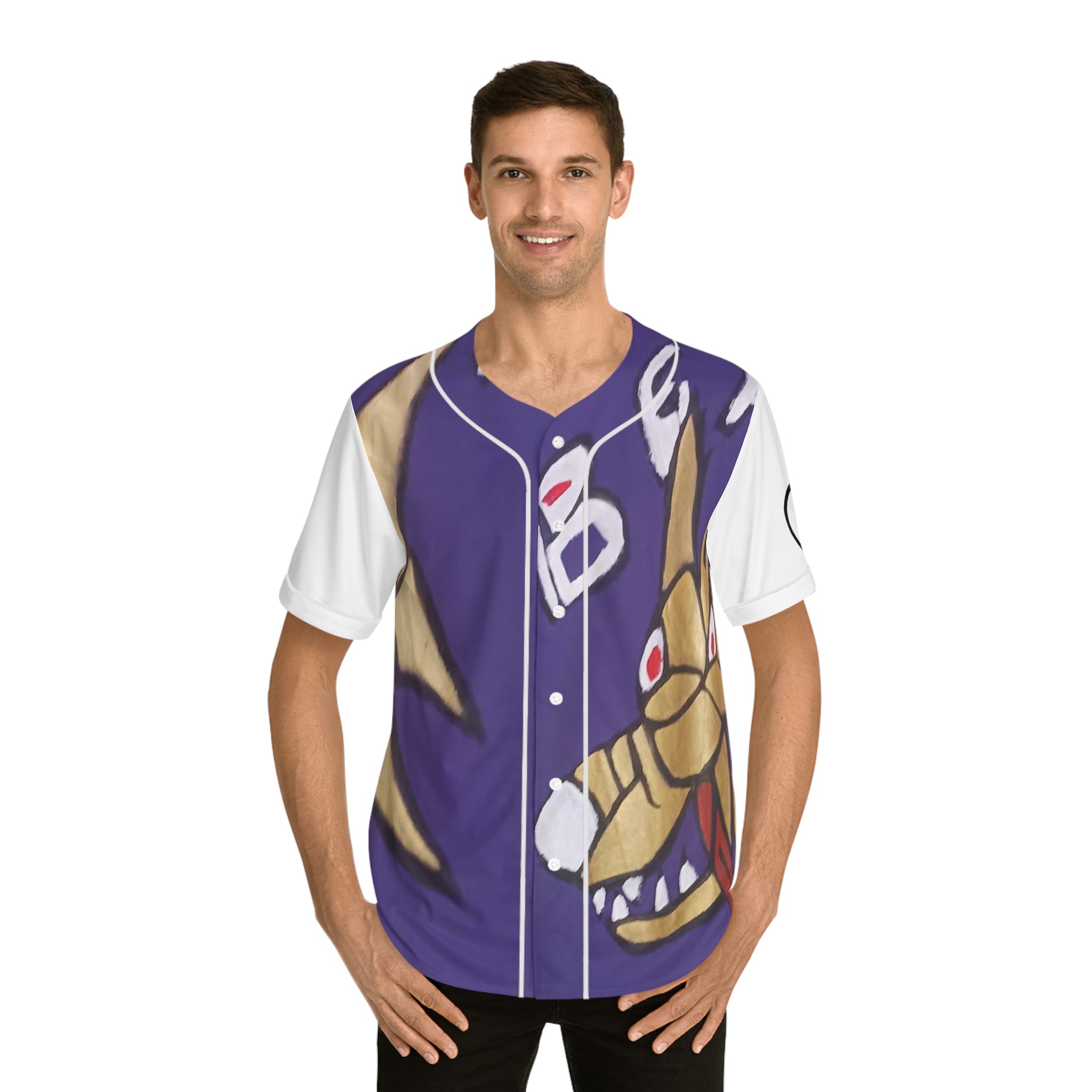 Men's HIP HOP ART Baseball Jersey (AOP)