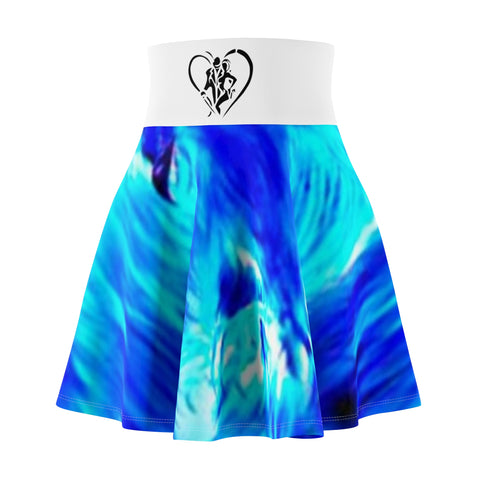 Women's HIP HOP ART Skater Skirt (AOP)