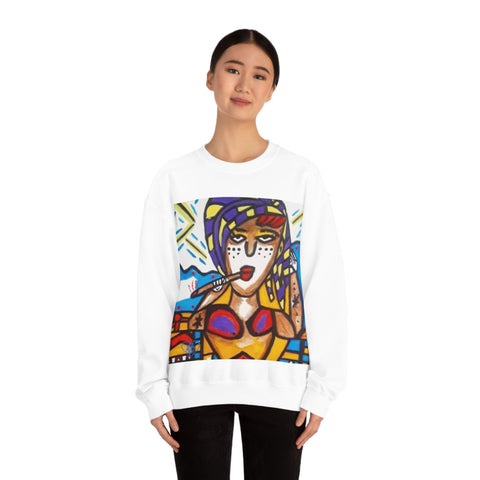 Unisex Heavy Blend™ HIP HOP ART Crewneck Sweatshirt