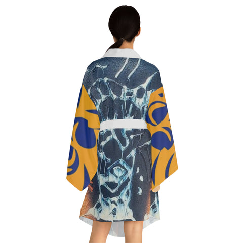 Long Sleeve HIP HOP ART Kimono Robe (AOP)