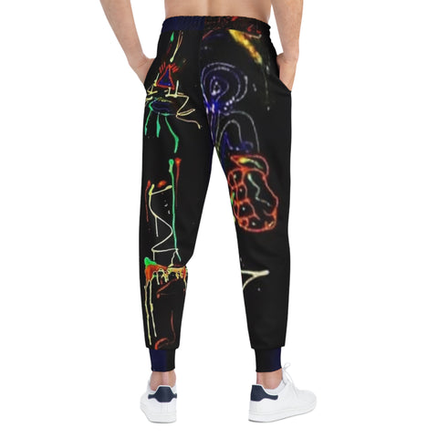 HIP HOP ART Athletic Joggers (AOP)