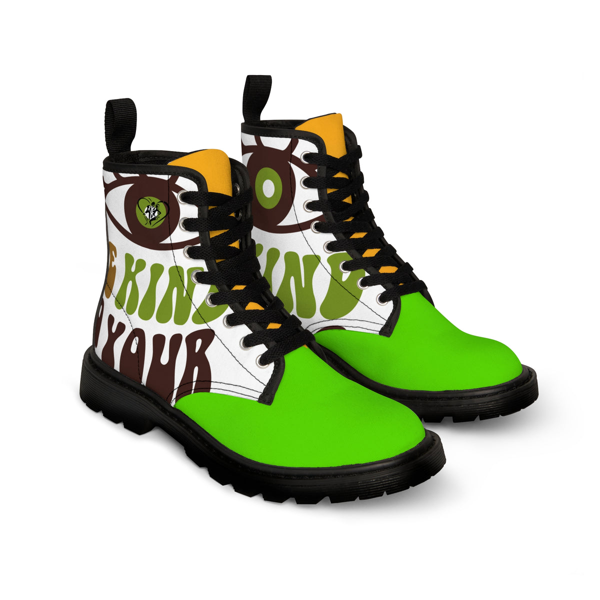 Men's Canvas  HIP HOP ART Boots