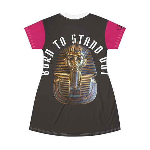 HIP HOP ART T-Shirt Dress (AOP)