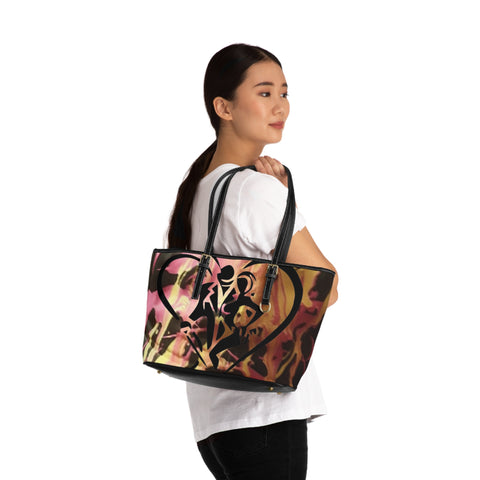 PU Leather Hip Hop ART Shoulder Bag