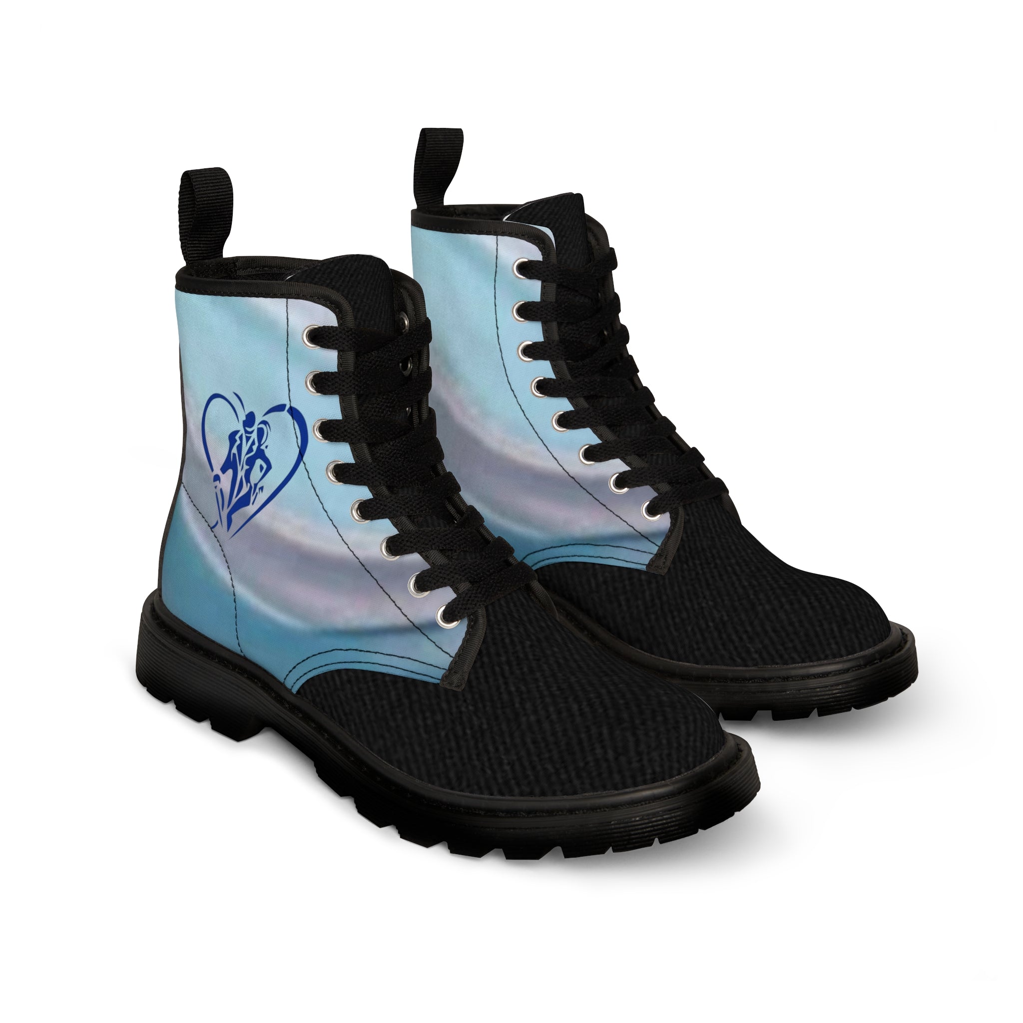 Women's HIP HOP ART Canvas Boots
