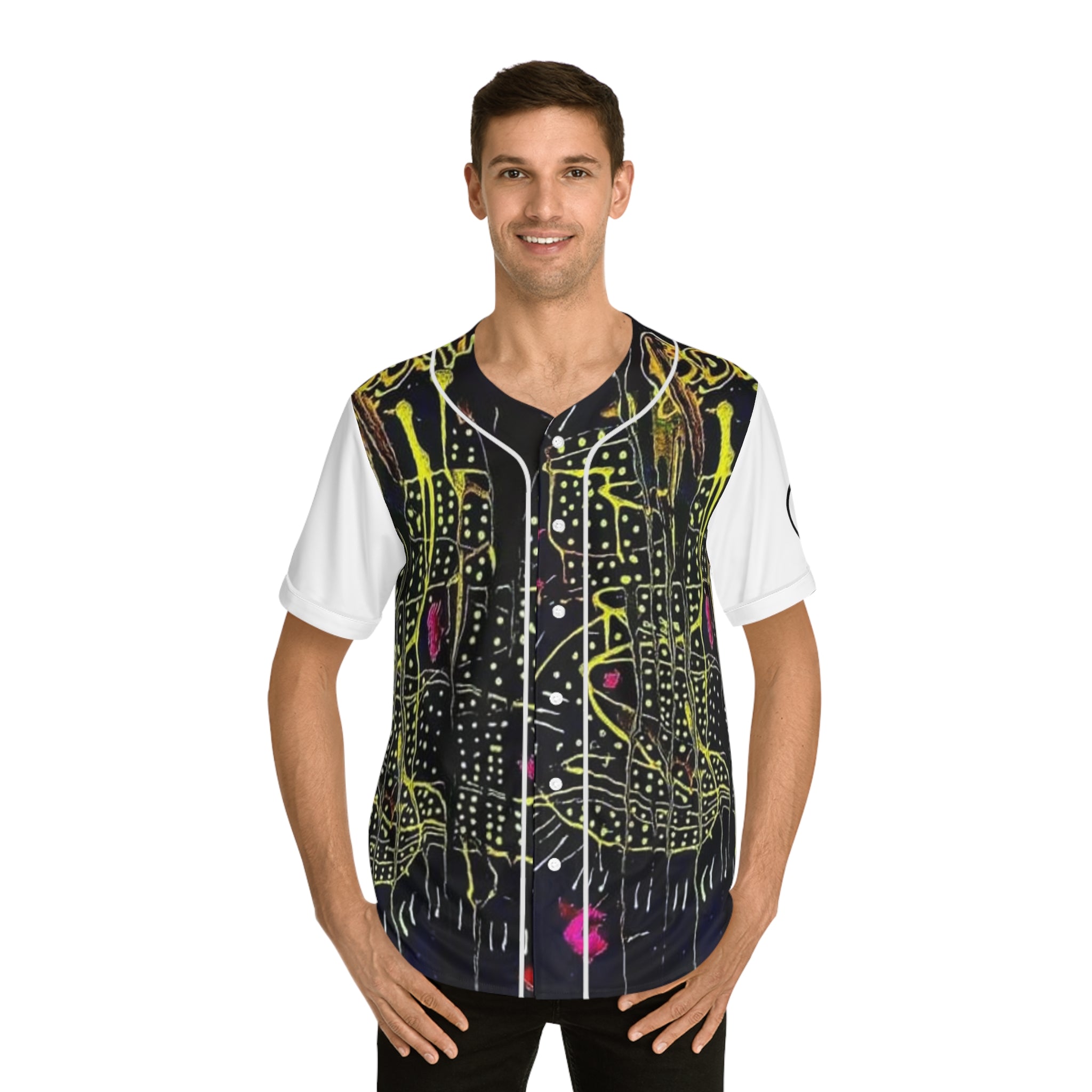 Men's HIP HOP ART Baseball Jersey (AOP)