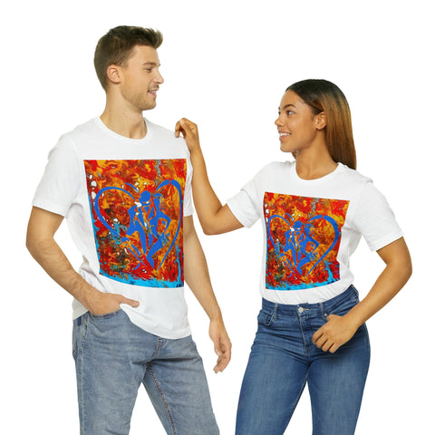 HIP HOP ART  Unisex Jersey Short Sleeve Tee