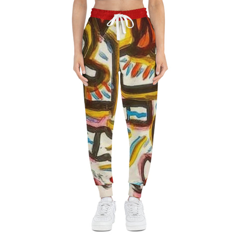 HIP HOP ART Athletic Joggers (AOP)