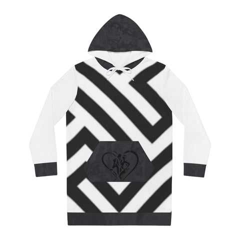 Women's HIP HOP ART Hoodie Dress (AOP)