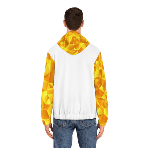 Men's Full-Zip HIP HOP ART  Hoodie (AOP)