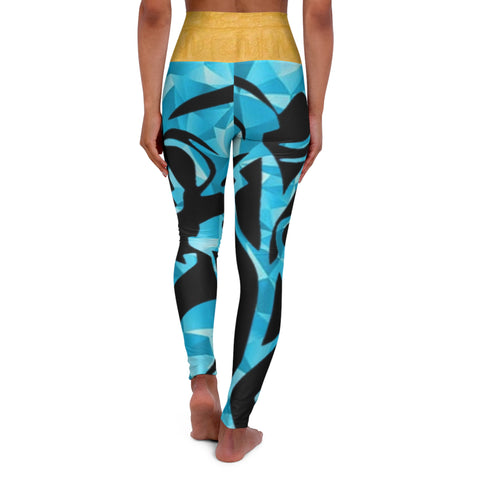 High Waisted  HIP HOP ART Yoga Leggings (AOP)
