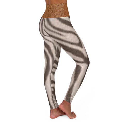 High Waisted HIP HOP ART  Yoga Leggings (AOP)