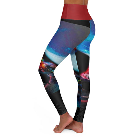 High Waisted HIP HOP ART Yoga Leggings (AOP)