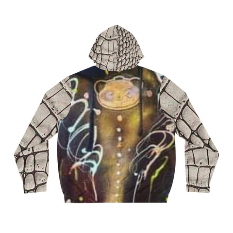 Men's Full-Zip HIP HOP ART Hoodie (AOP)