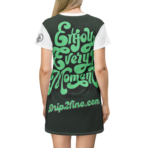 HIP HOP ART T-Shirt Dress (AOP)