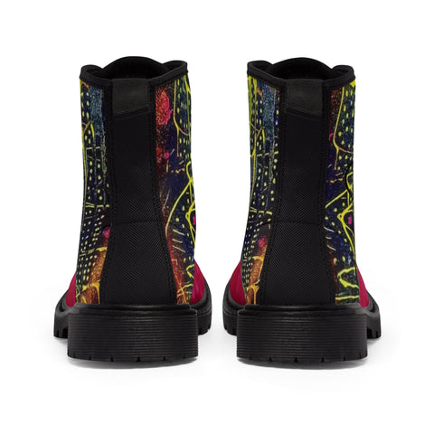 Men's Canvas  HIP HOP ART Boots