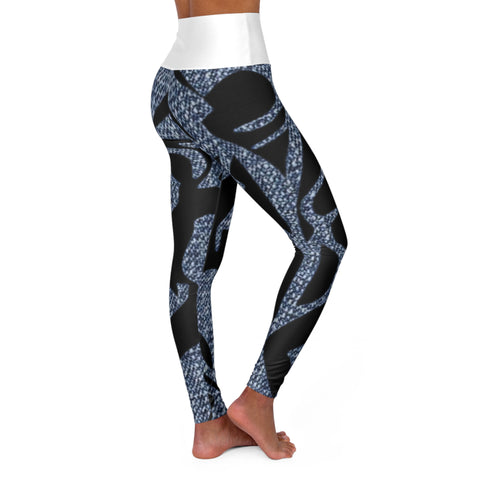 High Waisted  HIP HOP ART Yoga Leggings (AOP)