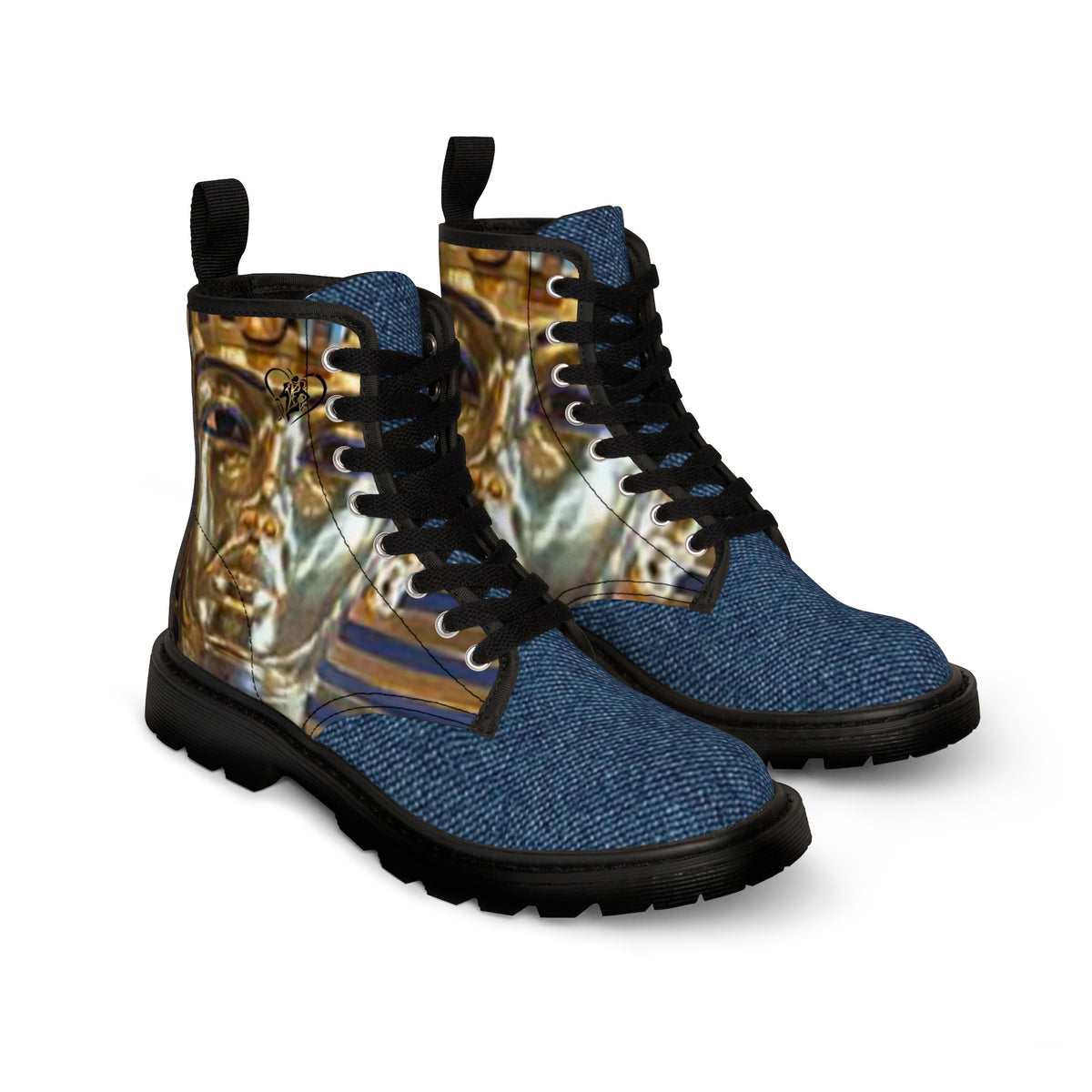 Men's Canvas  HIP HOP ART Boots