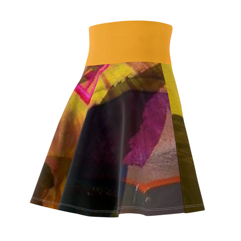 Women's  HIP HOP ART Skater Skirt (AOP)