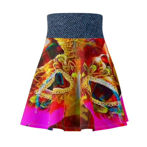 Women's HIP HOP ART Skater Skirt (AOP)