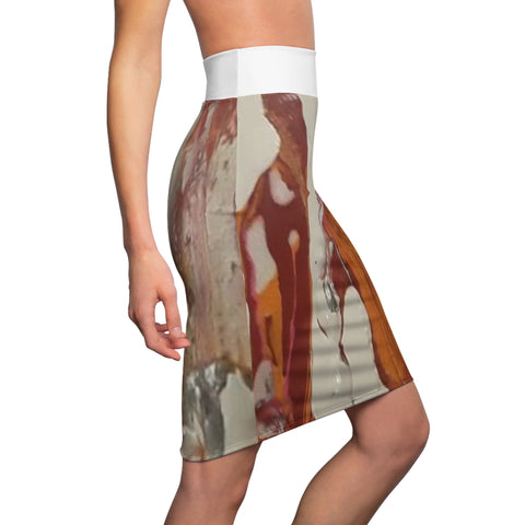 Women's HIP HOP ART Pencil Skirt (AOP)