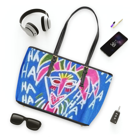 PU  HIP HOP ART Leather Shoulder Bag