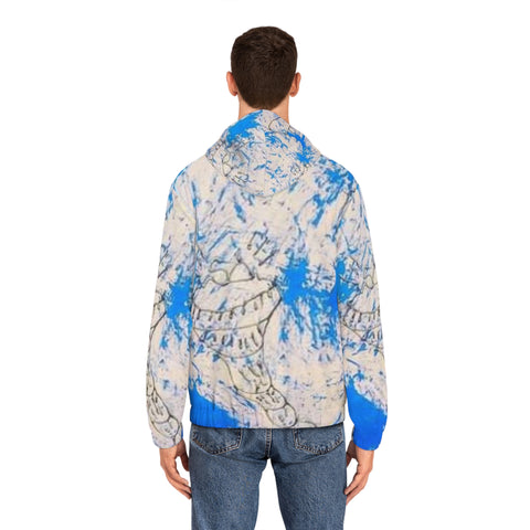 Men's Full-Zip HIP HOP ART  Hoodie (AOP)