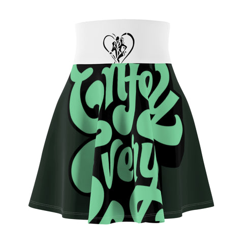 Women's HIP HOP ART Skater Skirt (AOP)